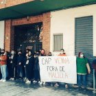 Protestas en Malilla, en València, contra los desahucios - CONSTRUINT MALILLA