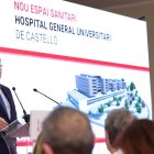 Puig durante la presentación del nuevo espacio sanitario de Castellón - GVA