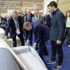 Ximo Puig durante su visita a la Feria Heimtextil de Fráncfort - GVA