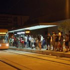 El TRAM amplía horarios para cubrir los espectáculos pirotécnicos nocturnos