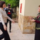 La ministra Diana Morant y la consellera Josefina Bueno en un encuentro este jueves en Alicante