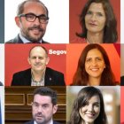 Collage con las fotografías de los 12 diputados nacionales del PSOE de Castilla y León