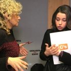 Inés Arrimadas junto a Mònica Terribas.