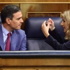 Pedro Sánchez y Yolanda Díaz