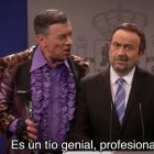 Pedro Sánchez (Pep Plaza) y José Luis Ábalos (Jordi Soriano), en el 'sketch' de Polònia (TV3).