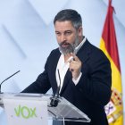 El líder de Vox, Santiago Abascal