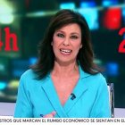 Beatriz Pérez Aranda, en el canal 24 horas de Televisión Española.