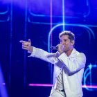 David Bisbal, durante una actuación reciente.