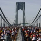 Fotografía de una edición pasada de la Maratón de Nueva York.