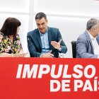 Pedro Sánchez en la ejecutiva del PSOE