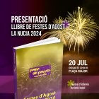 La Nucia cartel presentació Llibre 2024