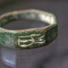 Anillo romano hallado en Israel