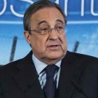 Florentino pidió ejemplaridad a los madridistas y responsabilidad a los medios.