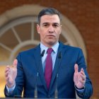 El presidente del Gobierno, Pedro Sánchez