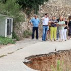 Miembros de la Diputació y ayuntamiento de Llaurí