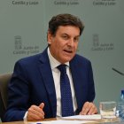 El consejero de Economía y Hacienda y portavoz de la Junta de Castilla y León, Carlos Fernández Carriedo.