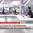 El debate en el que participaron Casado, Sánchez, Rivera y Garzón.