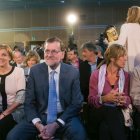 Rajoy durante la clausura de un acto de precampaña en Palma de Mallorca