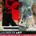 La periodista Cristina Pardo y la política Celia Villalobos.