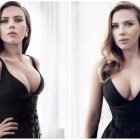 El escote de la actriz Scarlett Johansson es uno de los más apreciados de Hollywood.