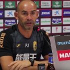 Paco Jémez en rueda de prensa.