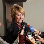 Esperanza Aguirre, portavoz del PP en el Ayuntamiento de Madrid.