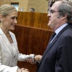 Cristina Cifuentes y Ángel Gabilondo.