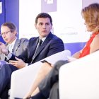 Albert Rivera durante su participación en un foro organizado por Efe.