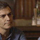 Un momento de la entrevista de Jordi Évole a Pedro Sánchez.