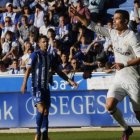 Cristiano Ronaldo durante el partido contra el Alavés.