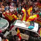 Despedida a la Guardia Civil en Huelva.