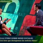 Julia Otero, en 'La Sexta Noche'.