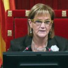 Nuria de Gispert, en su etapa como presidenta del Parlament.