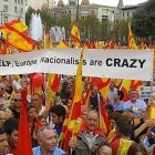 Una de las manifestaciones de SCC en las calles de Barcelona