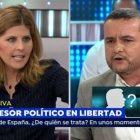 Bárbara Roy, en otro debate reciente en Antena 3 con Chema Crespo, director general de 'Público'