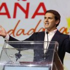 Albert Rivera, en el acto de presentación de España Ciudadana en Madrid.