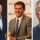 Imbroda y Vargas Llosa, secundando a Albert Rivera