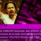 El líder de Podemos, Pablo Iglesias.