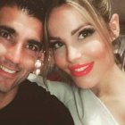 José Antonio Reyes con su mujer, Noelia López