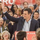 Pedro Sánchez, este sábado en Sevilla