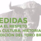 Documento "Medidas para el respeto a la cultura, historia y tradición del toro bravo