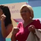 Clara Serra y Manuela Carmena.