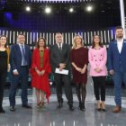 Los seis candidatos, en TVE