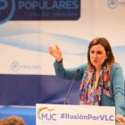 La candidata del PPCV a la Alcaldía de Valencia, María José Català