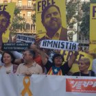 Concentración en la Plaza del Ayuntamiento de Valencia