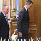 Joan Baldoví y el Rey Felipe VI