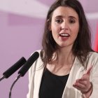 La ministra de Igualdad, Irene Montero