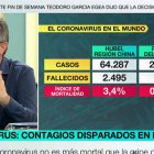 Pérez Molina durante su intervención del 24 de febrero en Más Vale Tarde.