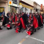 Una imagen del desfile de la comparsa de carnaval