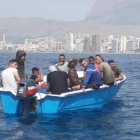 En la embarcación interceptada en Benidorm viajaban nueve adultos y dos menores de edad